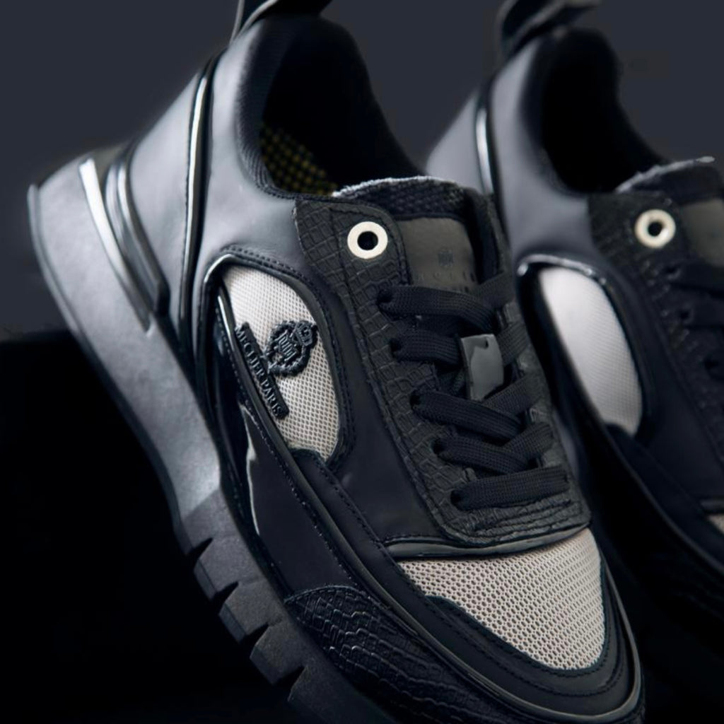 ZAPATOS MECLIER TITANIUM BLACK-GRAY