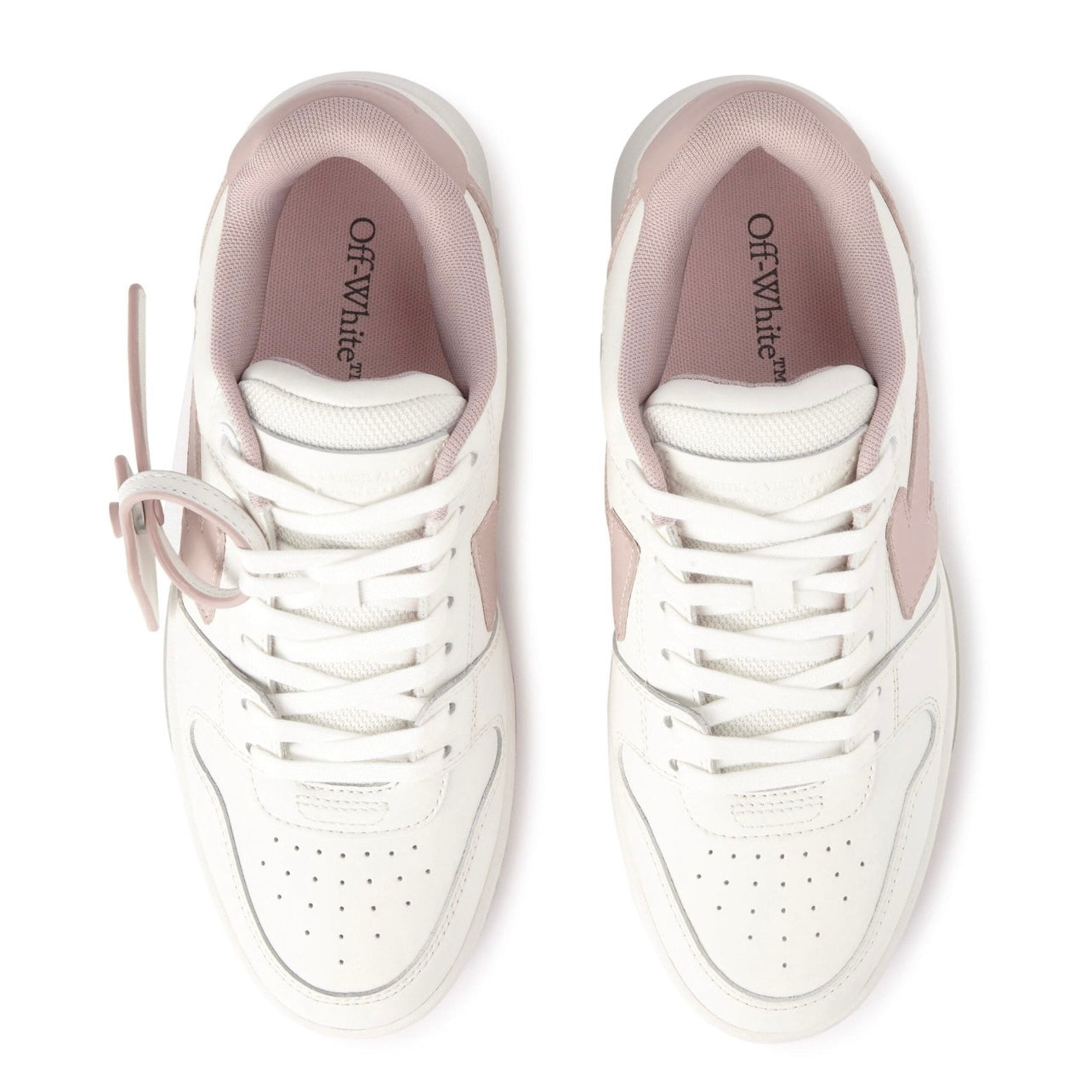 OFF WHITE WOMAN SHOES WHITE/PINK