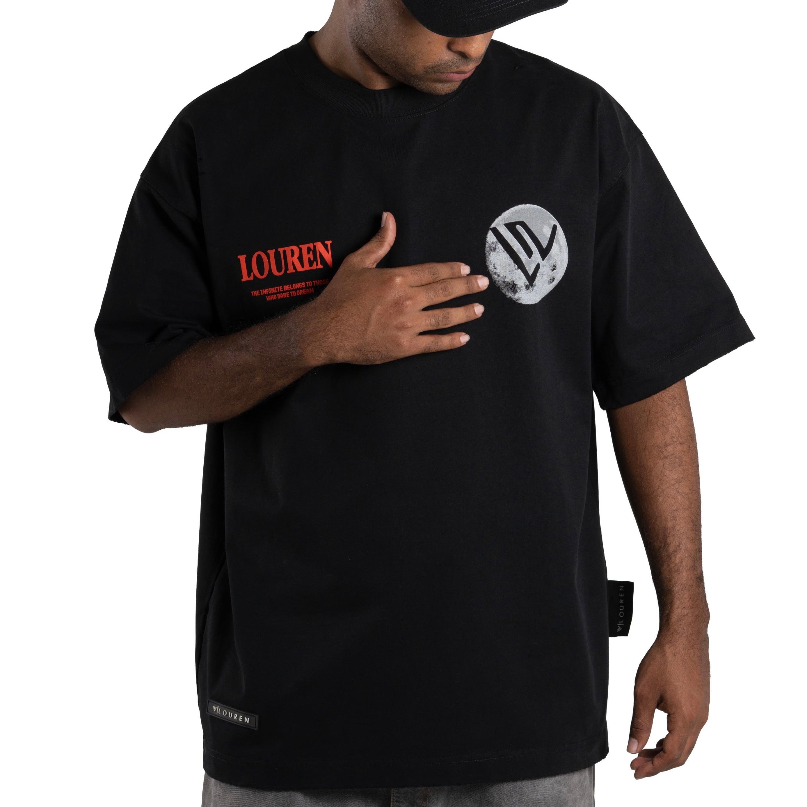 CAMISETA LOUREN NEGRA LUNA