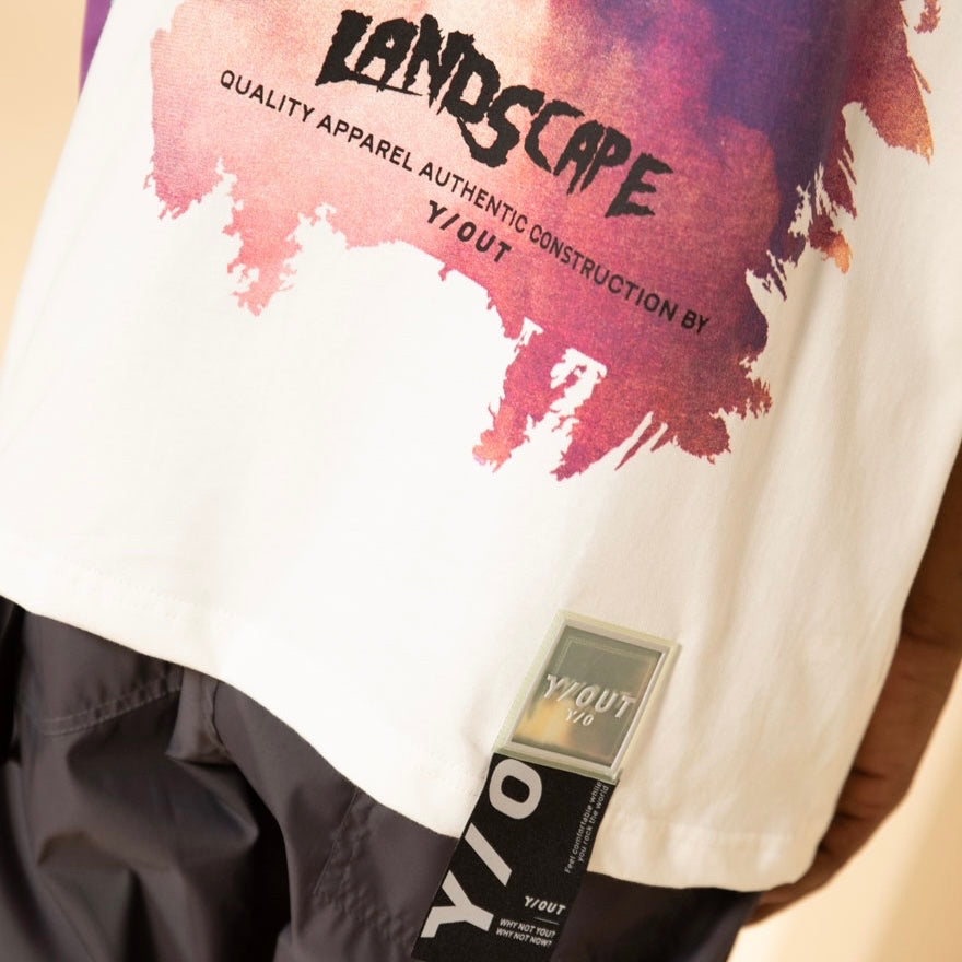 CAMISETA Y-OUT HOMBRE LANDS SUNSET