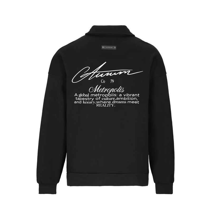 BUZO AURUM SIGNATURE NEGRO