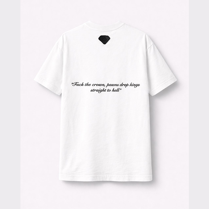 CAMISETA HELL CROWN WHITE TEE