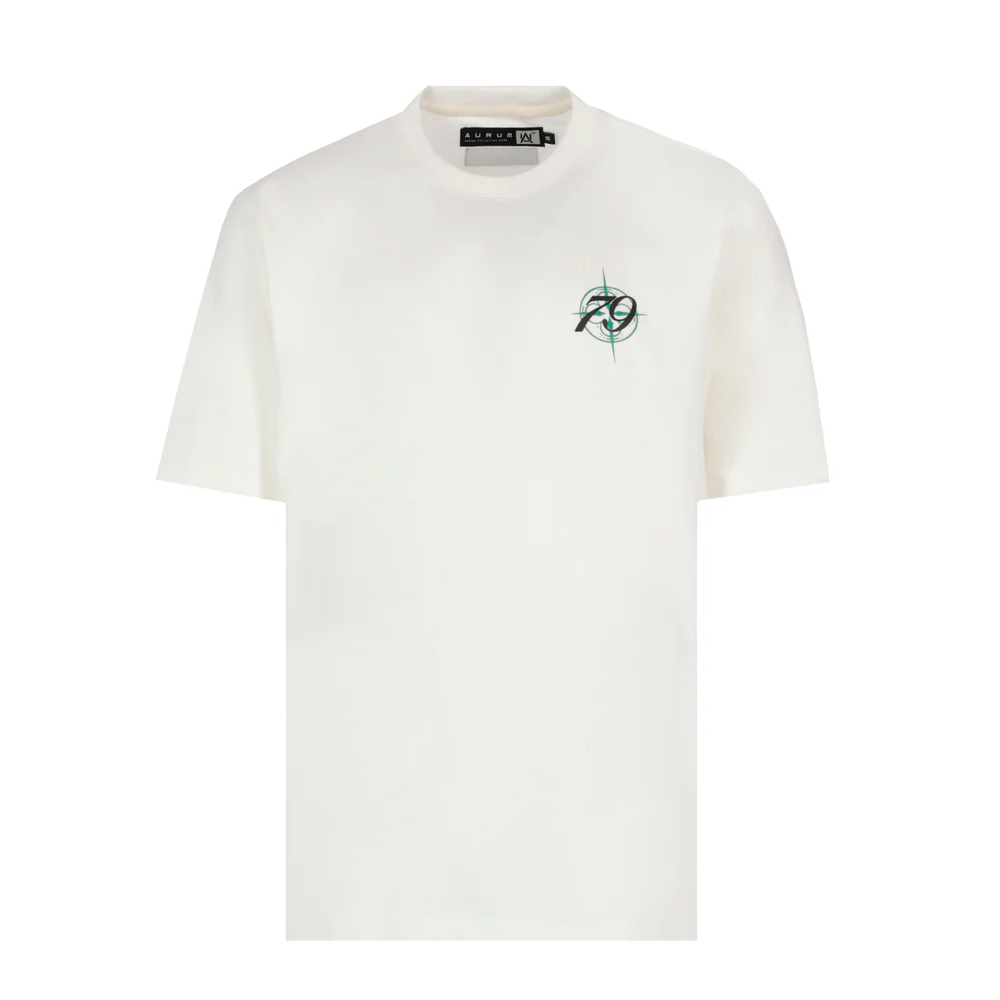 CAMISETA  AURUM HORSES BLANCA