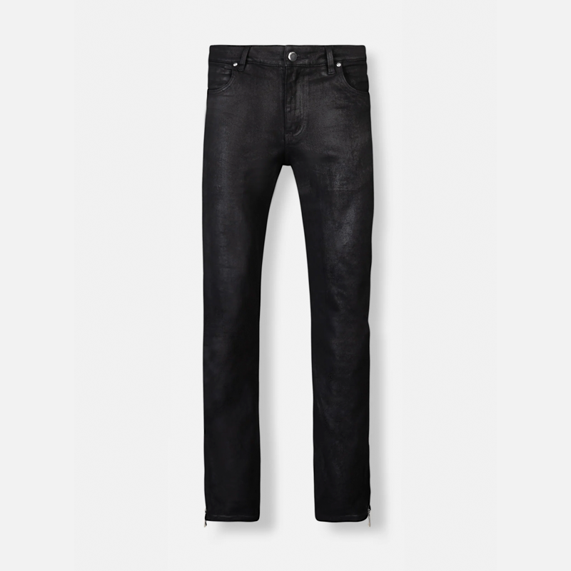 JEANS SLIM LACADO ZIPPER