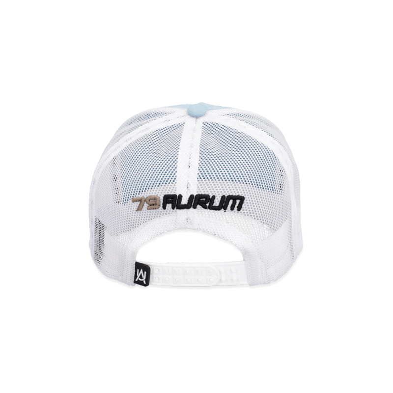 GORRA AURUM LIGHT BLUE TRUCKER