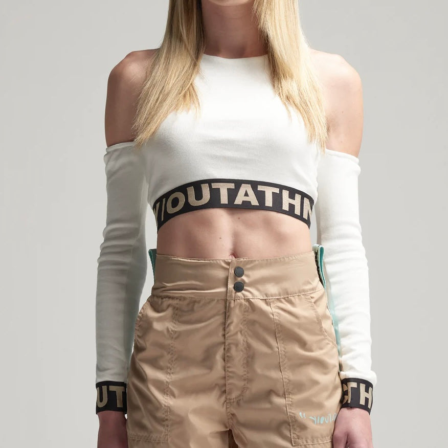CROP TOP Y-OUT BLANCO UNIQUE