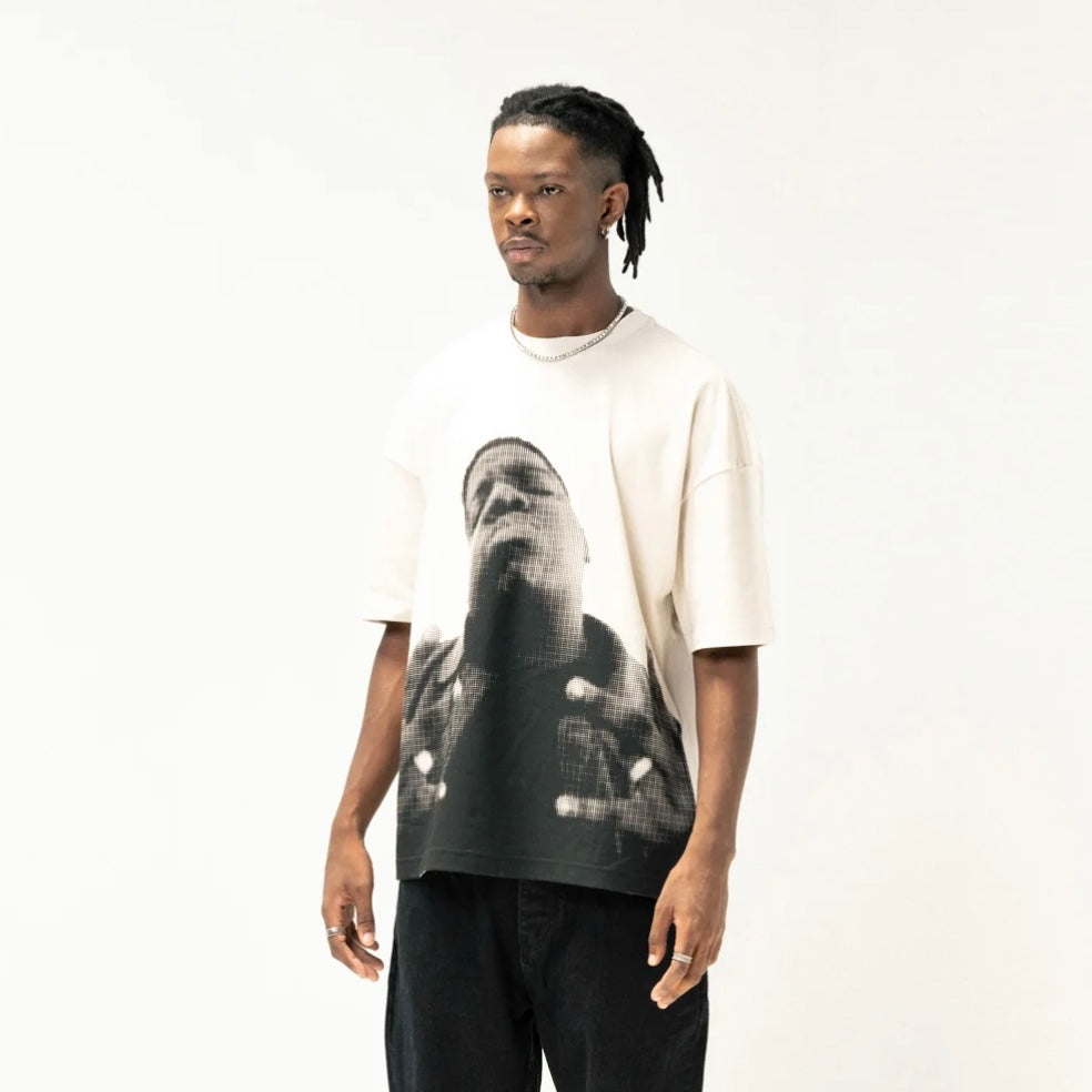 CAMISETA MONEY MAKERS BEIGE BIGGIE