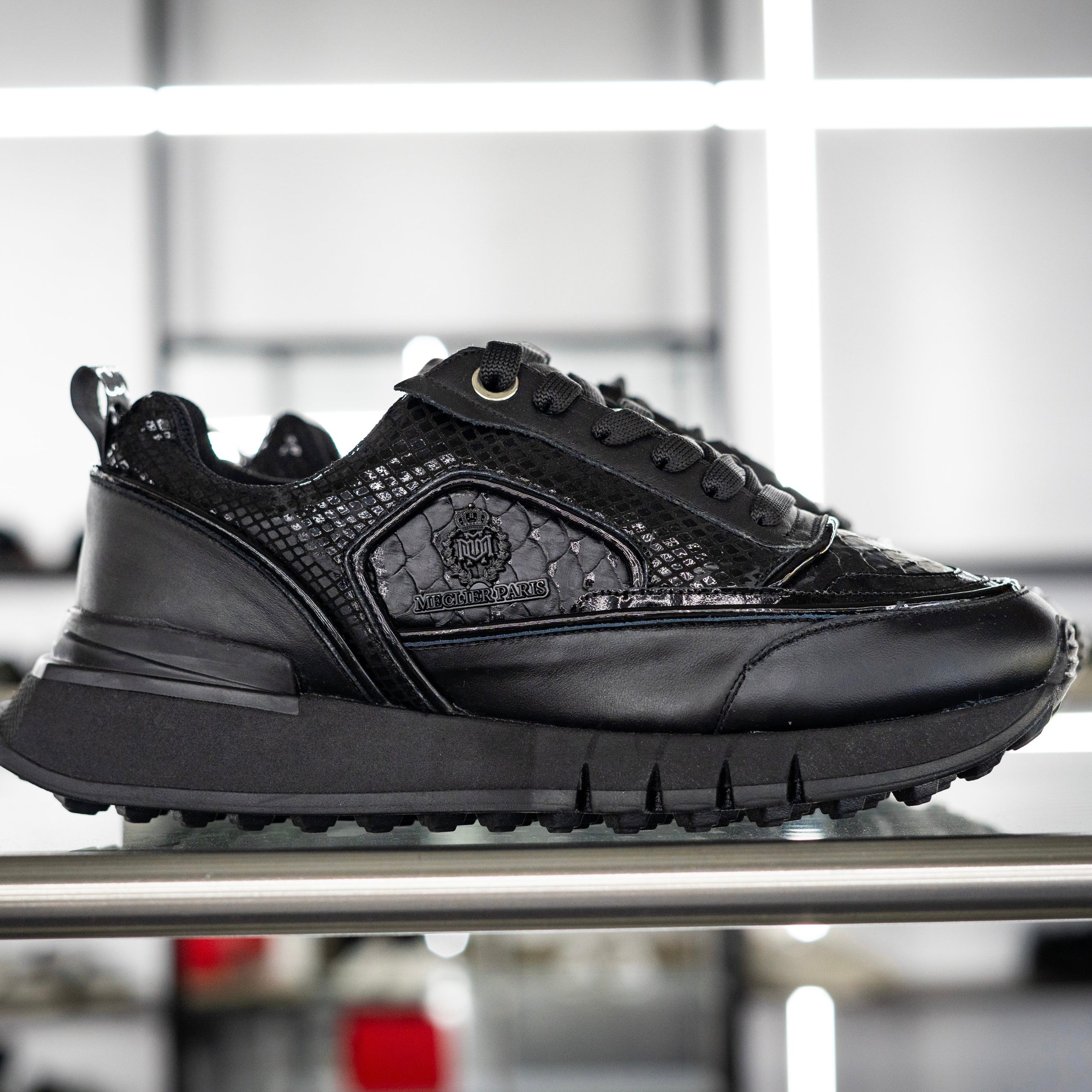 ZAPATOS MECLIER TITANIUM BLACK MAMBA