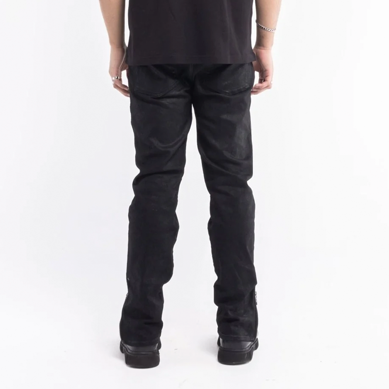 JEANS SLIM LACADO ZIPPER