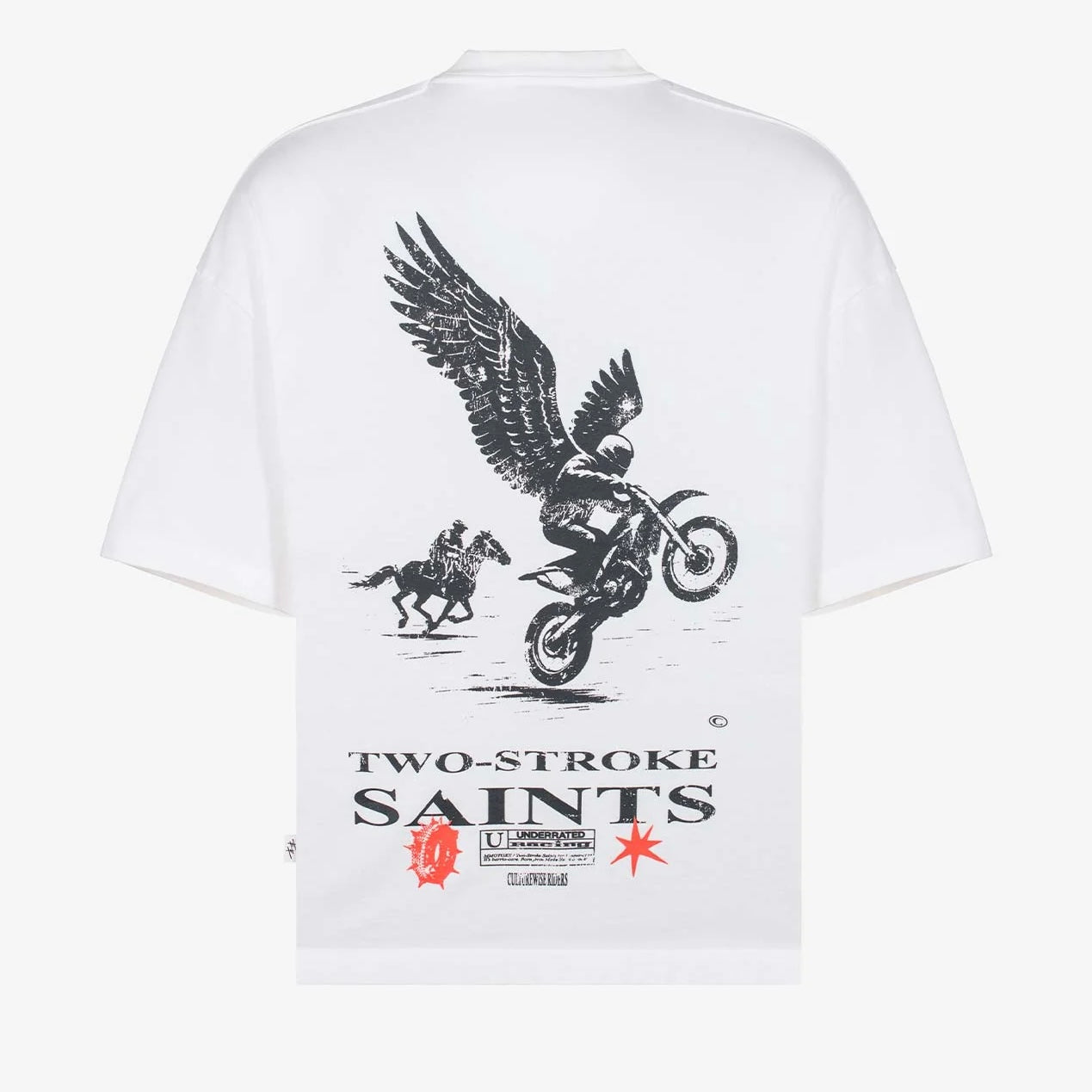 CAMISETA CULTURE WISE OVERSIZE SAINTS IVORY