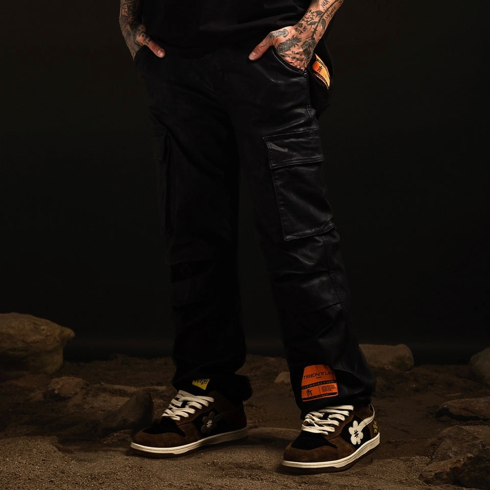 PANTALÓN CARGO TRENTTUM CAMO CUERO