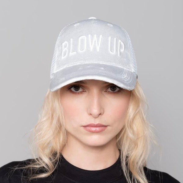 GORRA BLOW UP VELVET CAP
