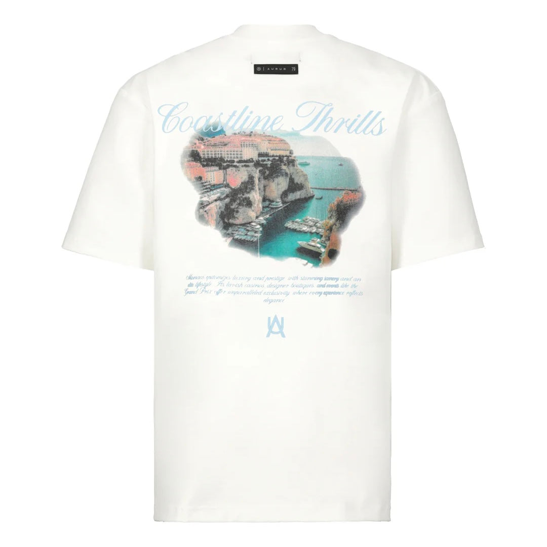 CAMISETA AURUM MÓNACO BLANCO