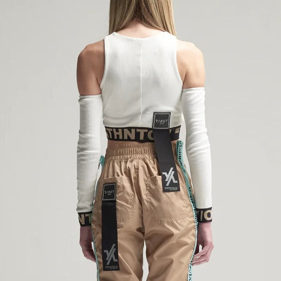 CROP TOP Y-OUT BLANCO UNIQUE