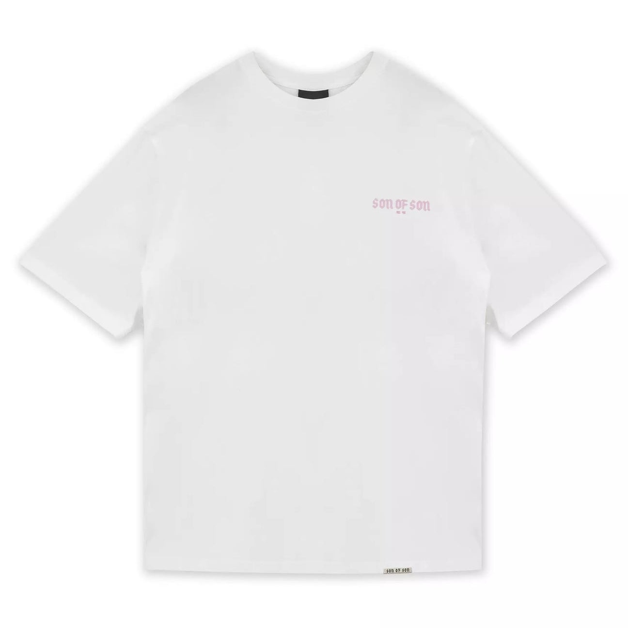 CAMISETA SON OF SON WHITE/ROSA