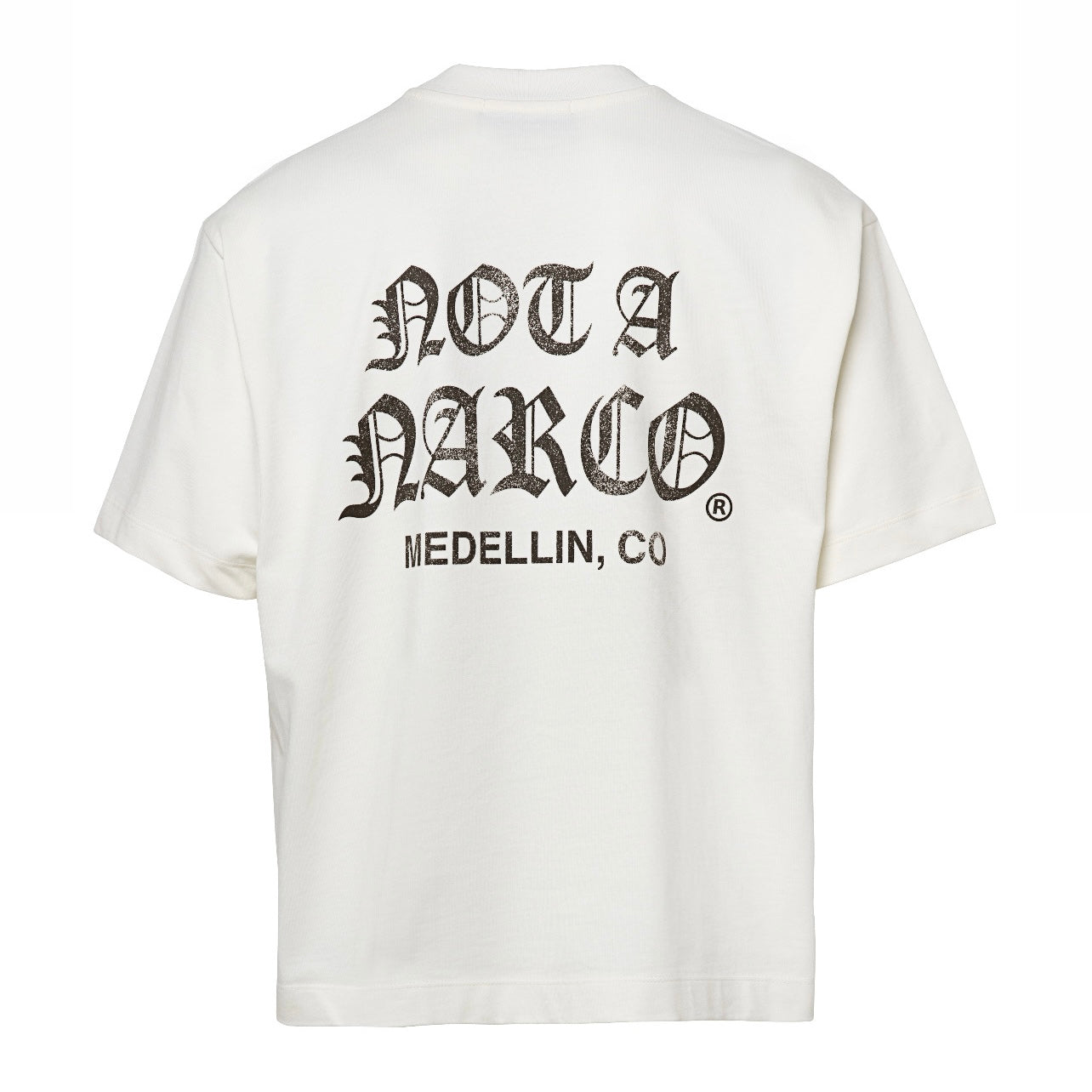 CAMISETA SINNERS NOT A NARCO MEDELLIN SOUVENIR