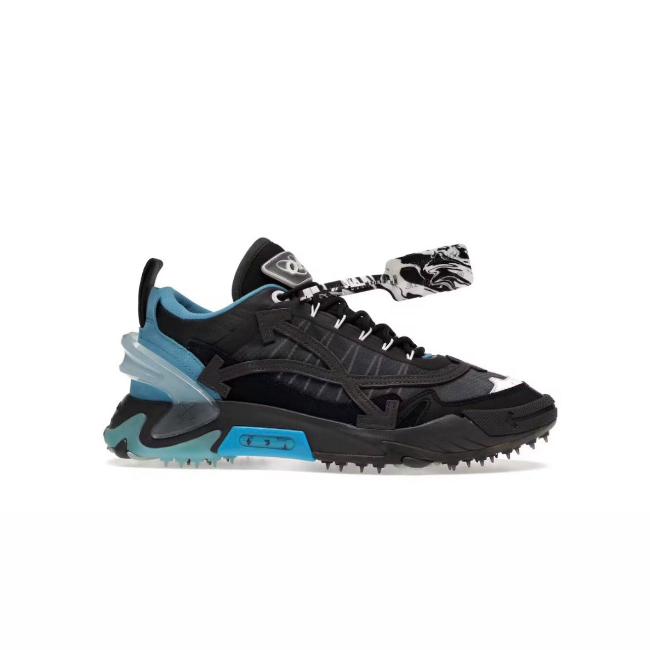 OFF WHITE ODSY-2000 SHOES BLACK/BLUE