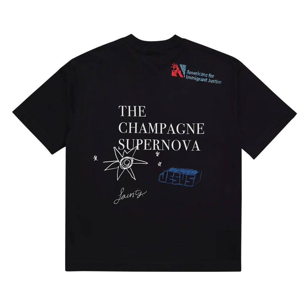 CAMISETA SINNERS CHAMPAGNE SUPERNOVA BLACK