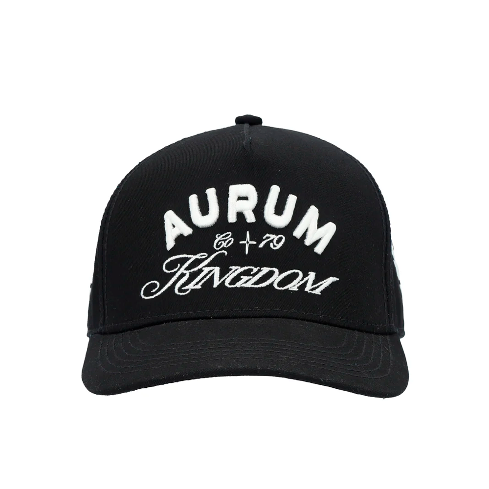 GORRA AURUM KINGDOM NEGRA