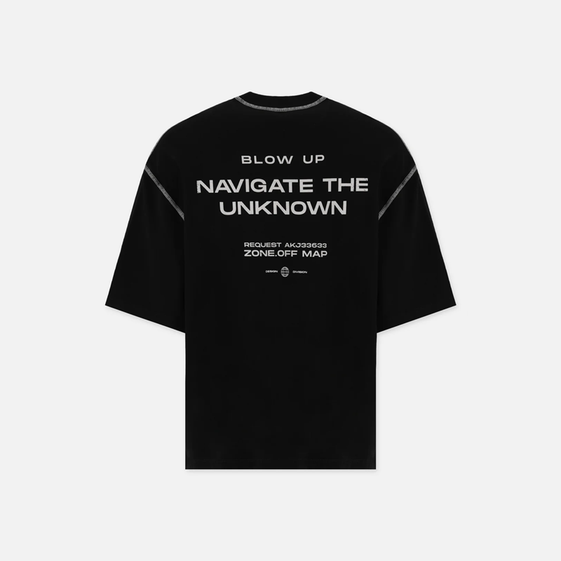 CAMISETA BLOW UP UNCHARTED BLACK