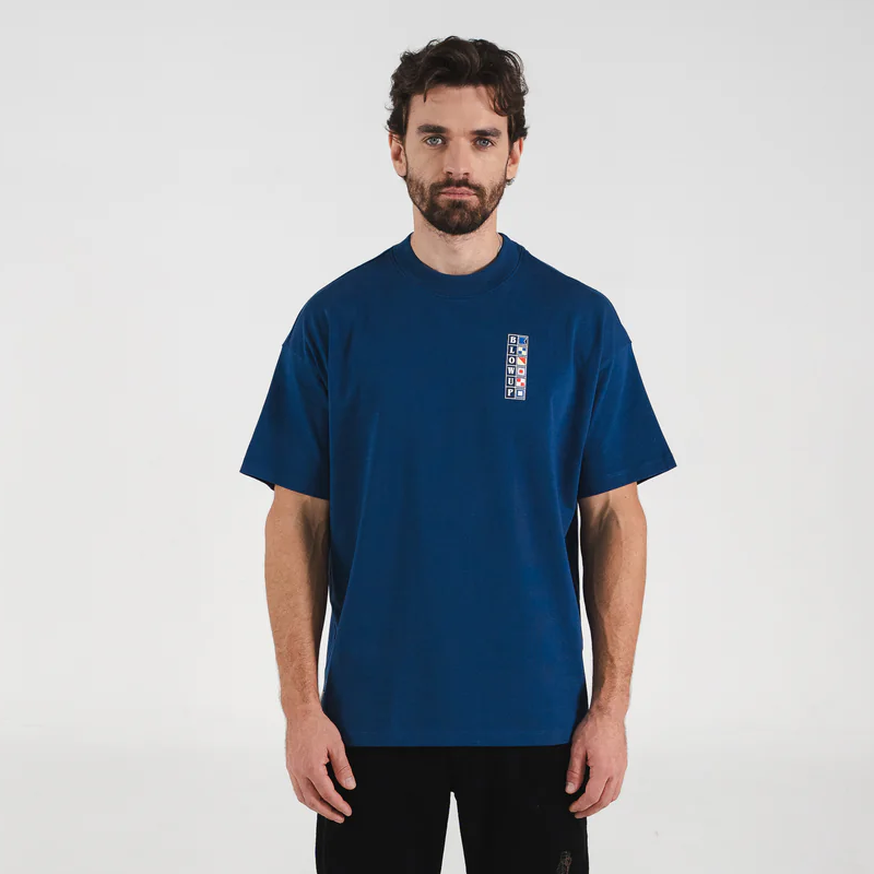 CAMISETA BLOW UP NAUTICAL BLUE