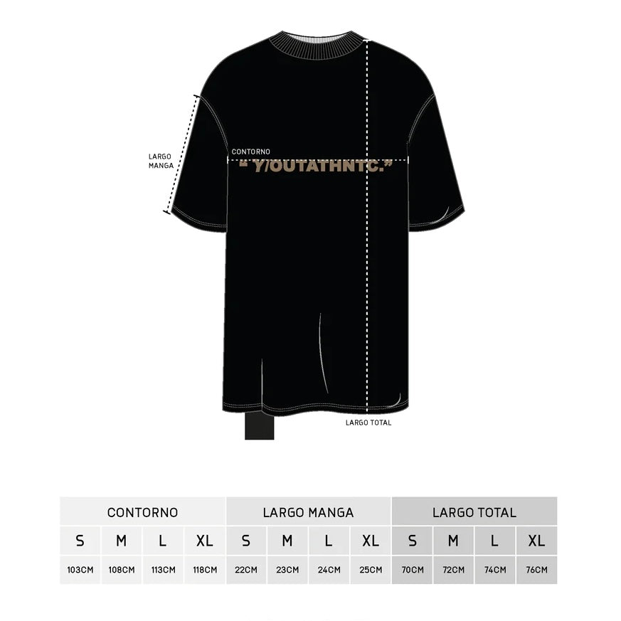 CAMISETA Y-OUT NEGRA ATC