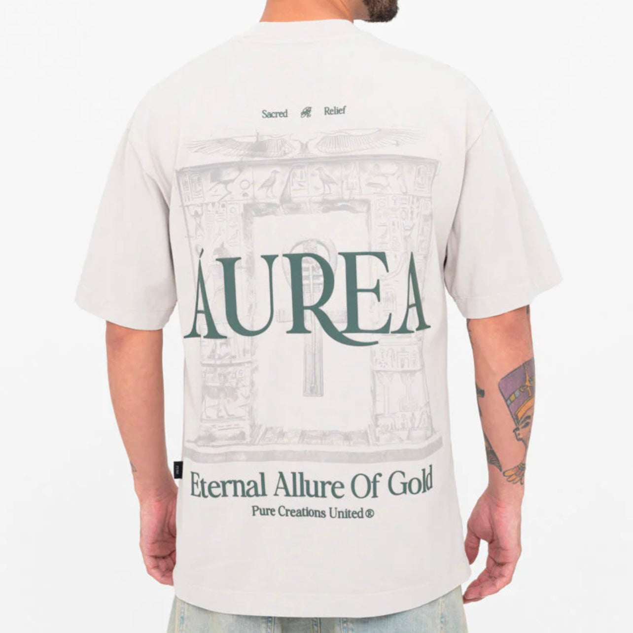 CAMISETA PURE AUREA ARCH TAUPE