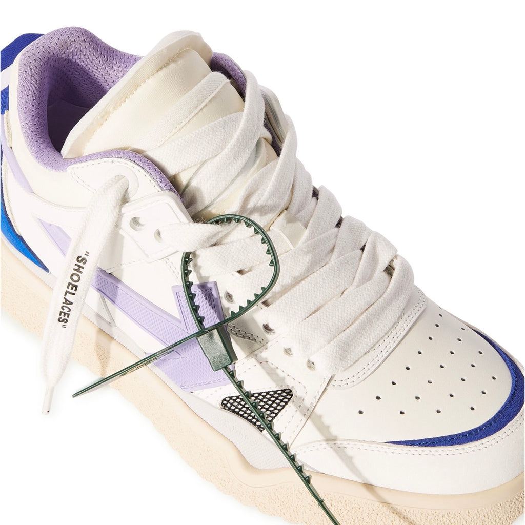 ZAPATOS OFF WHITE SPONGE BLANCOS Y MORADO