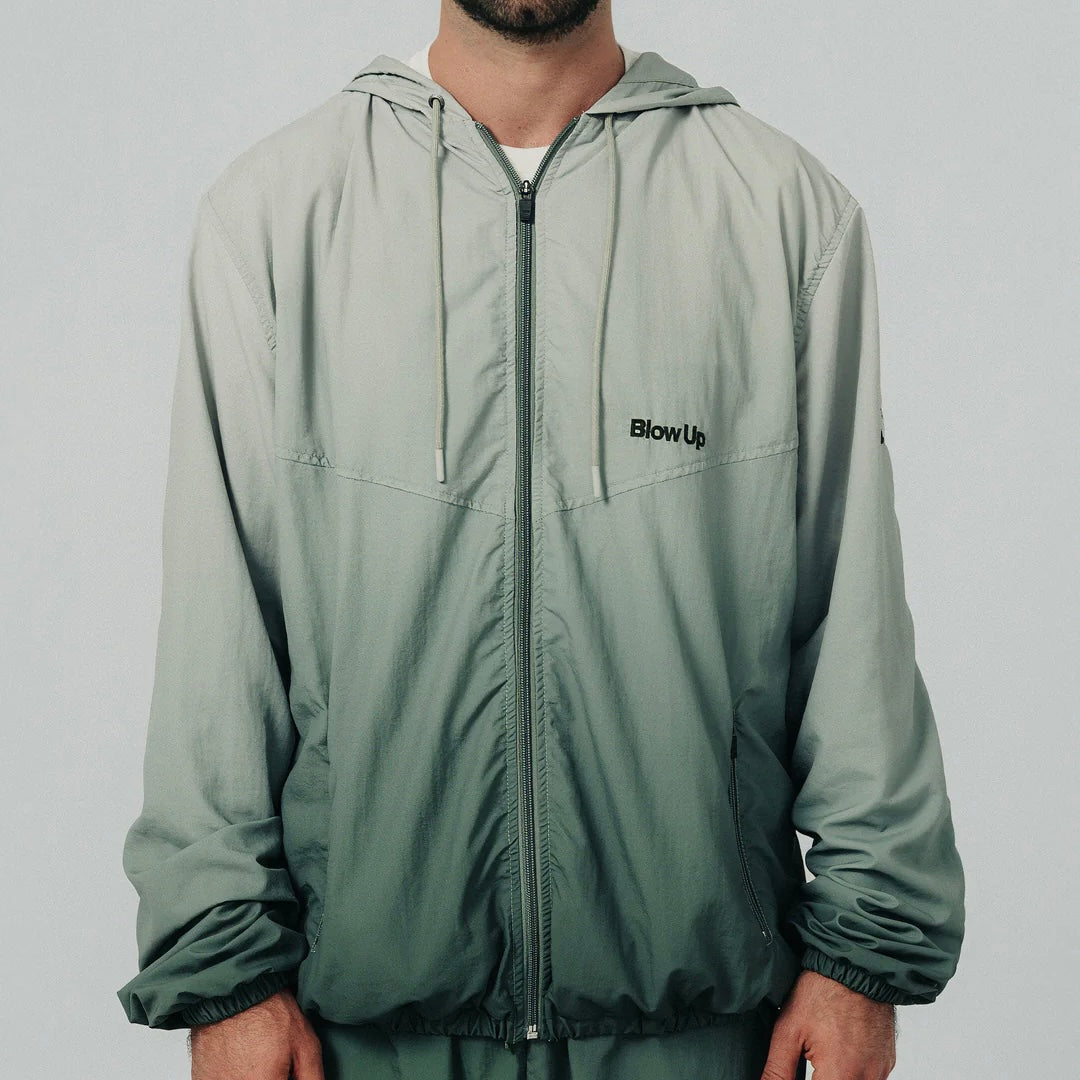CHAQUETA BLOW UP GREEN WINDBREAKER