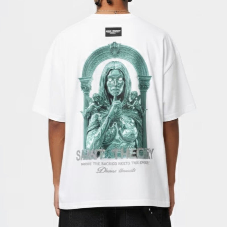CAMISETA SAINT THEORY ECHO ANGEL BLANCA