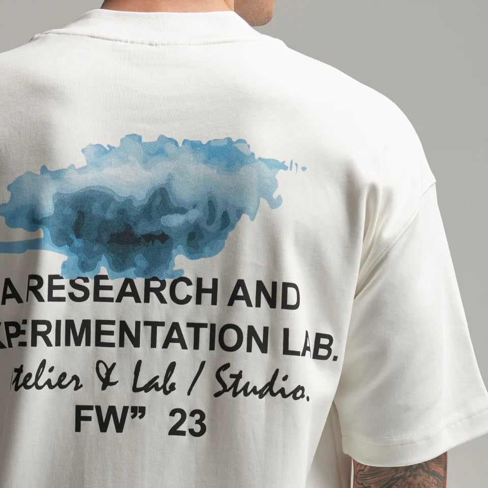 CAMISETA Y-OUT BLANCA SPOT