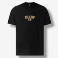 CAMISETA BLOW UP CENTER LOGO NEGRA