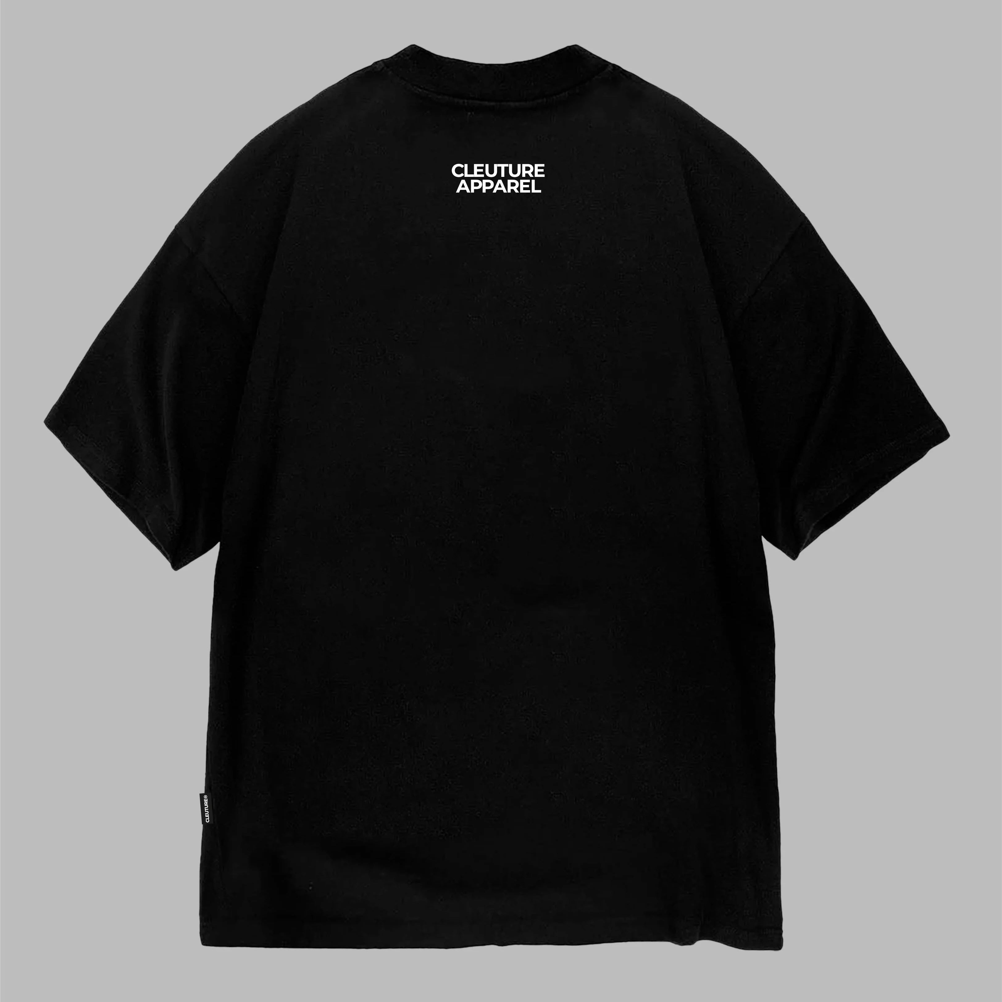 CAMISETA CLEUTURE BÁSICA NEGRA