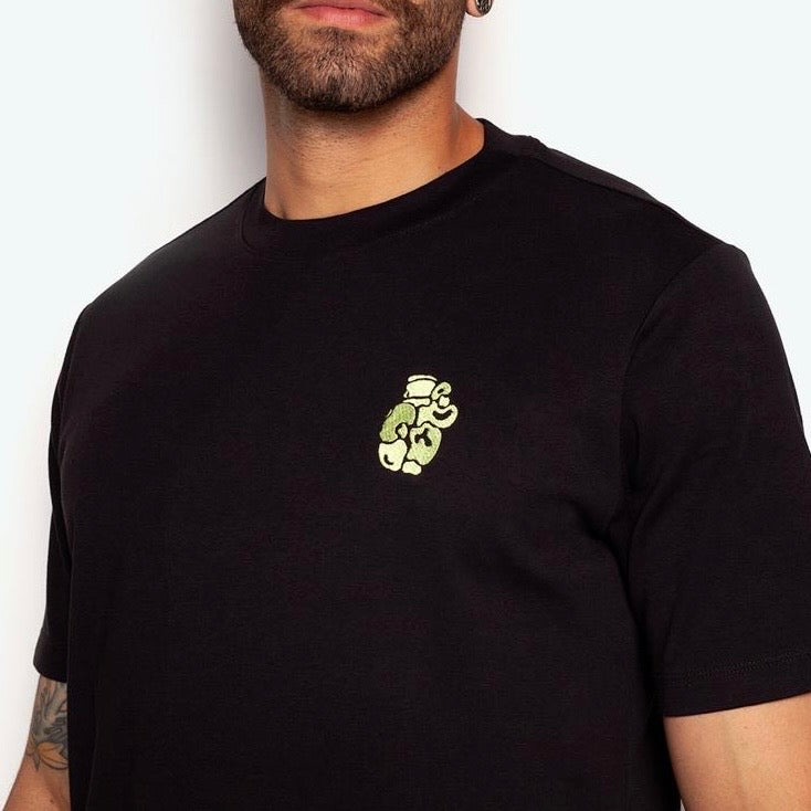 CAMISETA BLOW UP GRANADA BORDADA CON VERDE