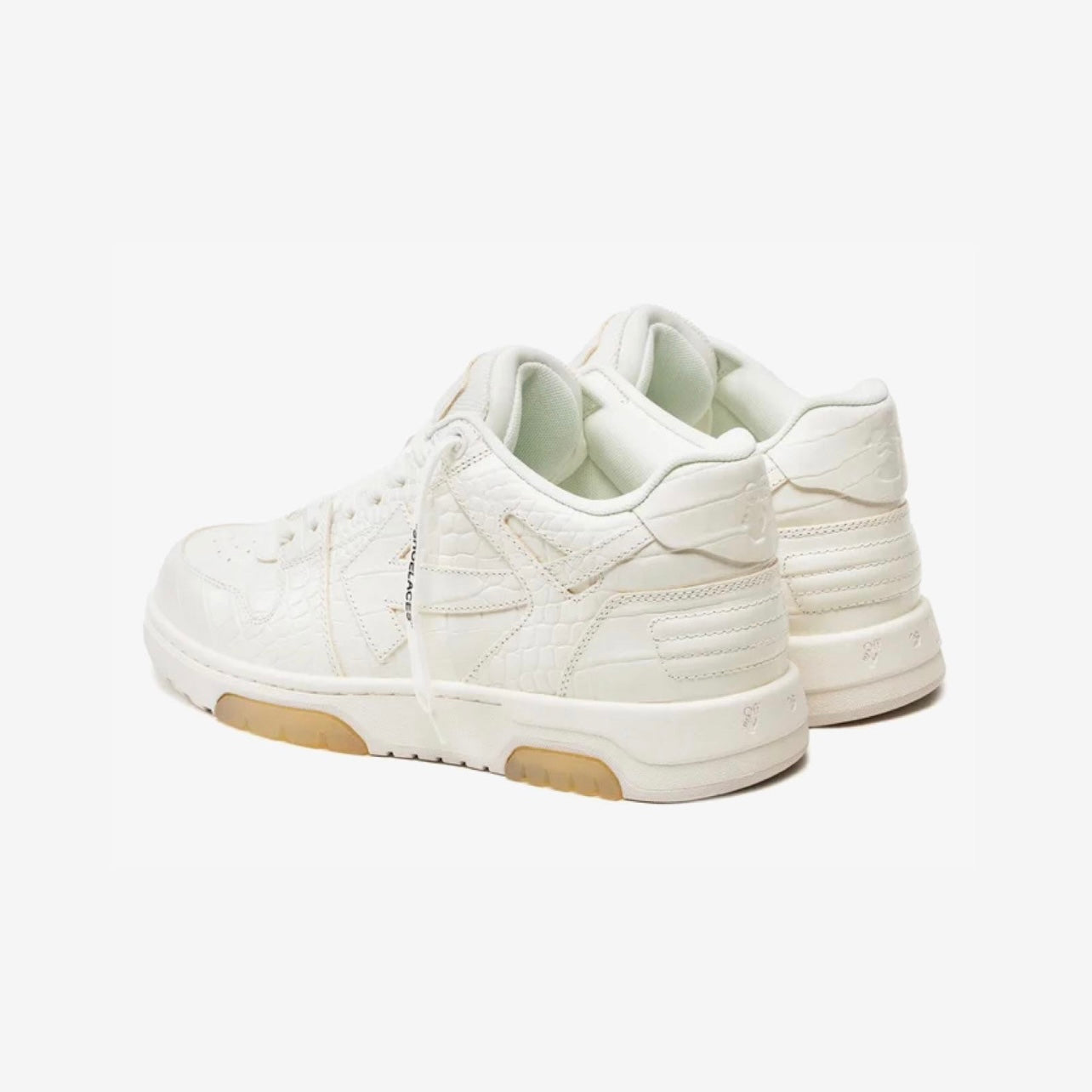 ZAPATOS OFF WHITE OUT OF OFFICE CROC BLANCO