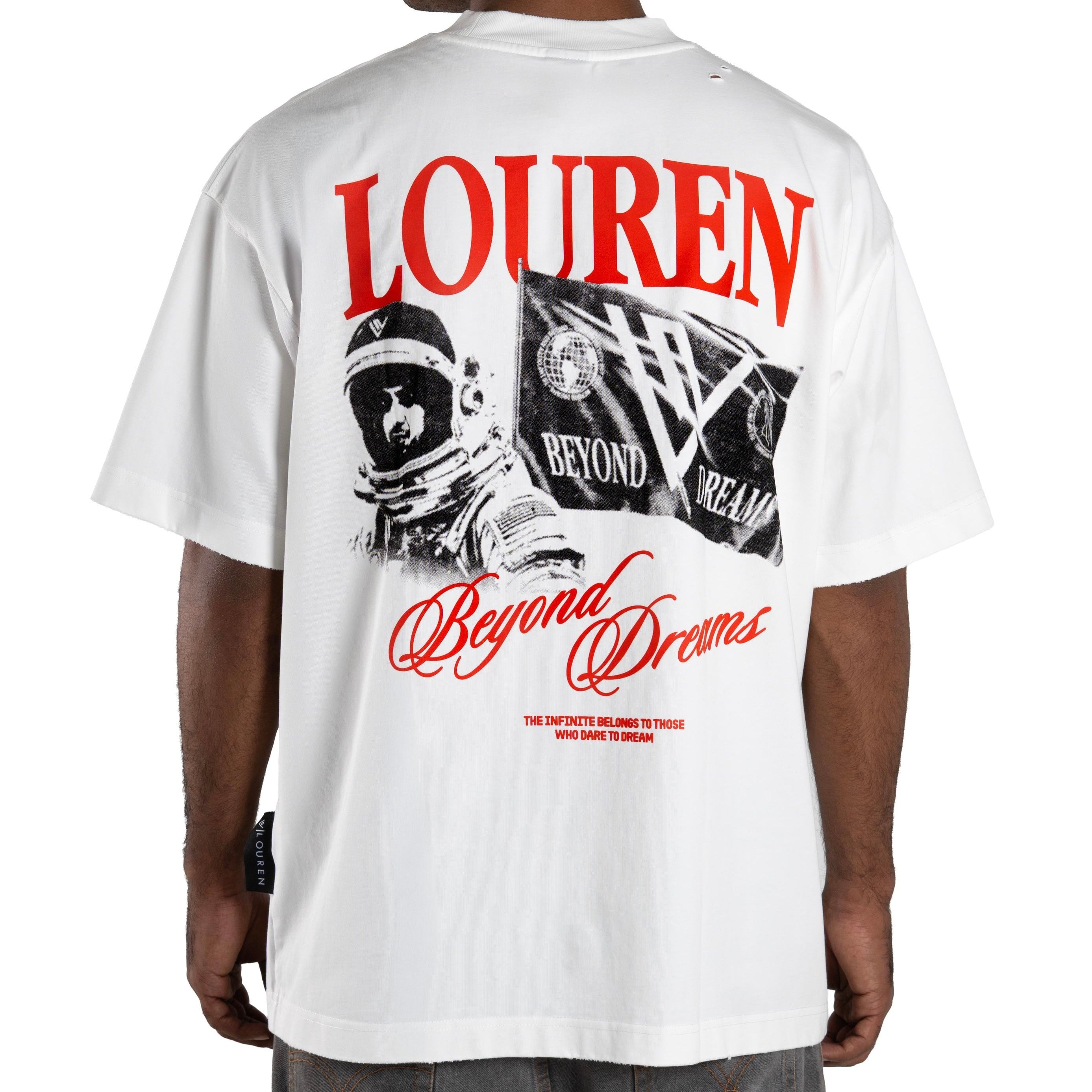 CAMISETA LOUREN BLANCA ASTRONAUTA