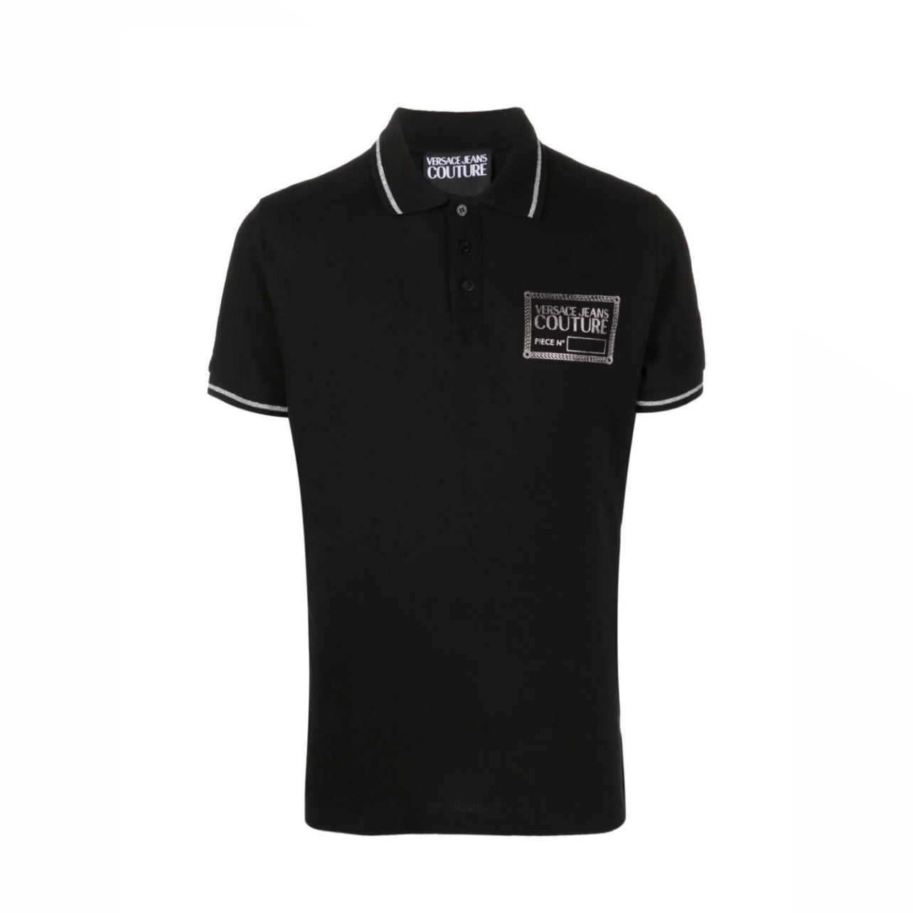 CAMISETA POLO LOGOTIPO VERSACE JEANS COUTURE