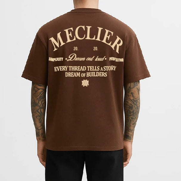 CAMISETA MECLIER BUILT FOR DREAMRS CAFÉ