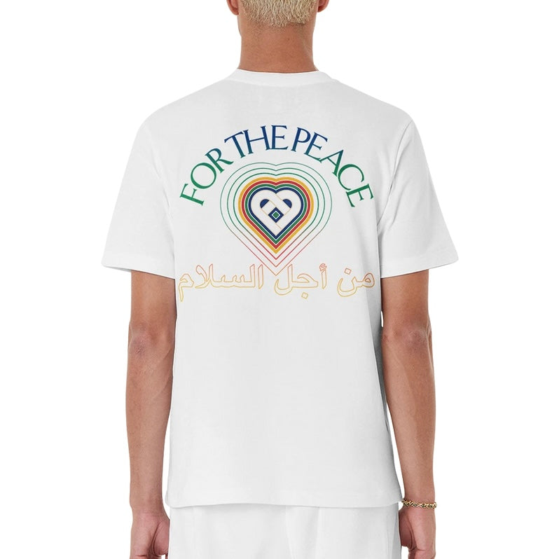 CAMISETA CASA BLANCA FOR THE PEACE