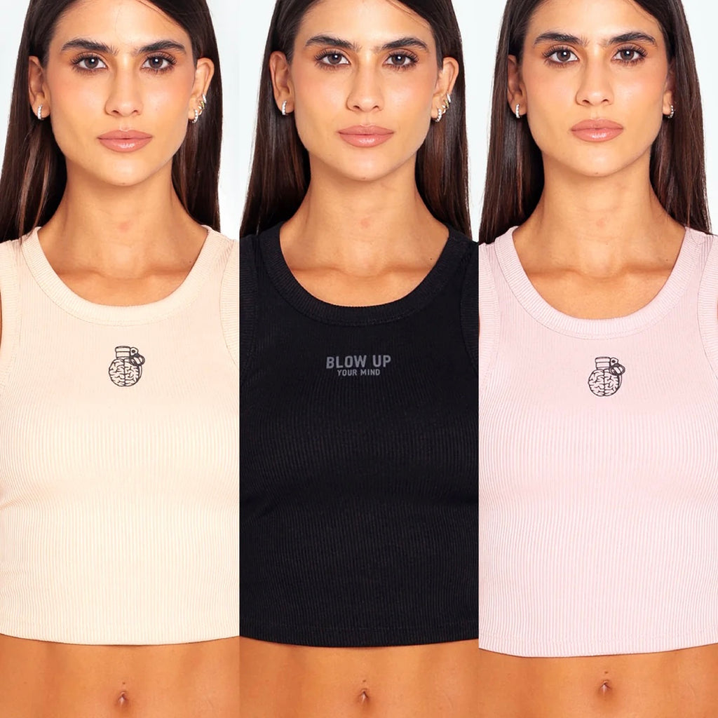 TOP BLOW UP TANK TOP TRIPACK