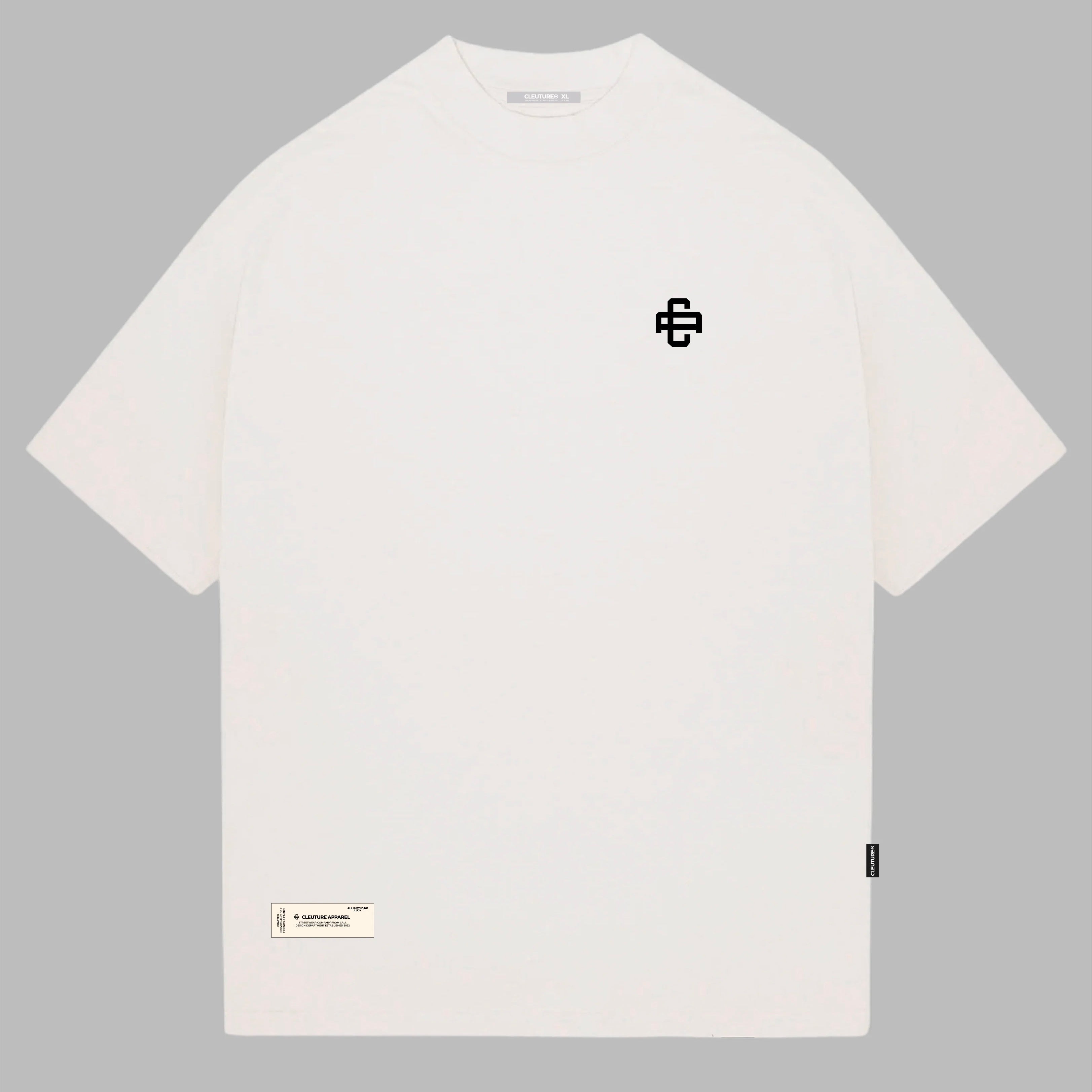 CAMISETA CLEUTURE BÁSICA BLANCA