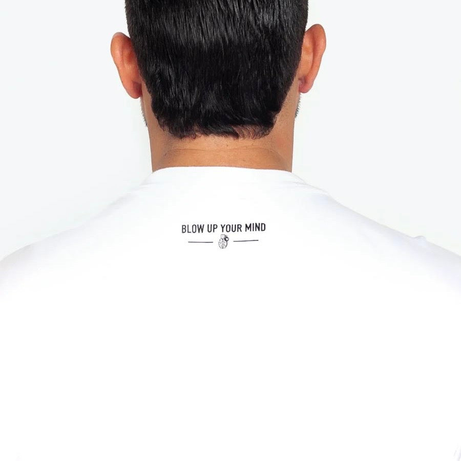 CAMISETA BLOW UP SLIM BLANCA