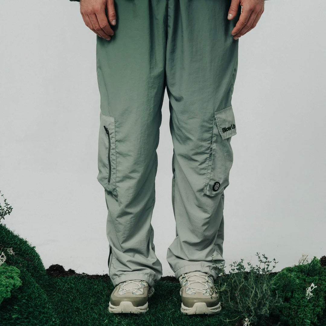 JOGGER BLOW UP GREEN WINDBREAKER