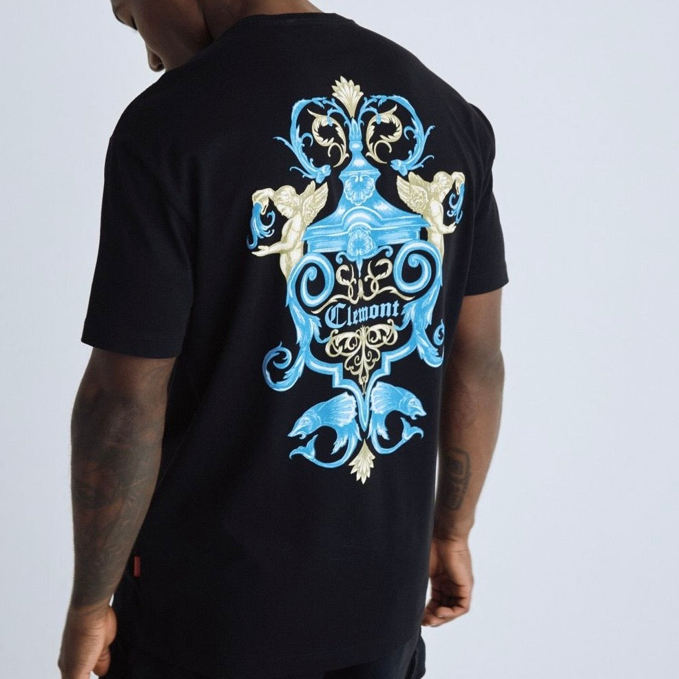 CAMISETA CLEMONT ONDE NEGRA