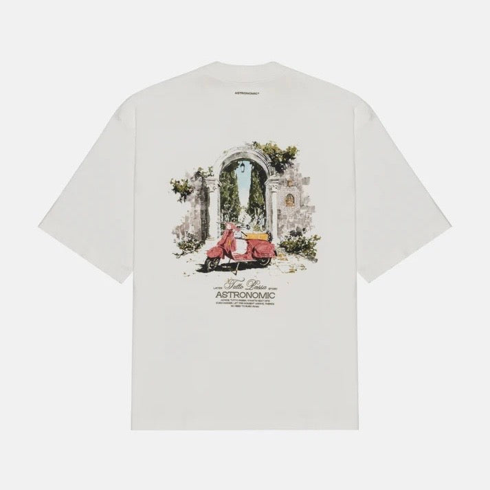 CAMISETA ASTRONOMIC VESPA BLANCO