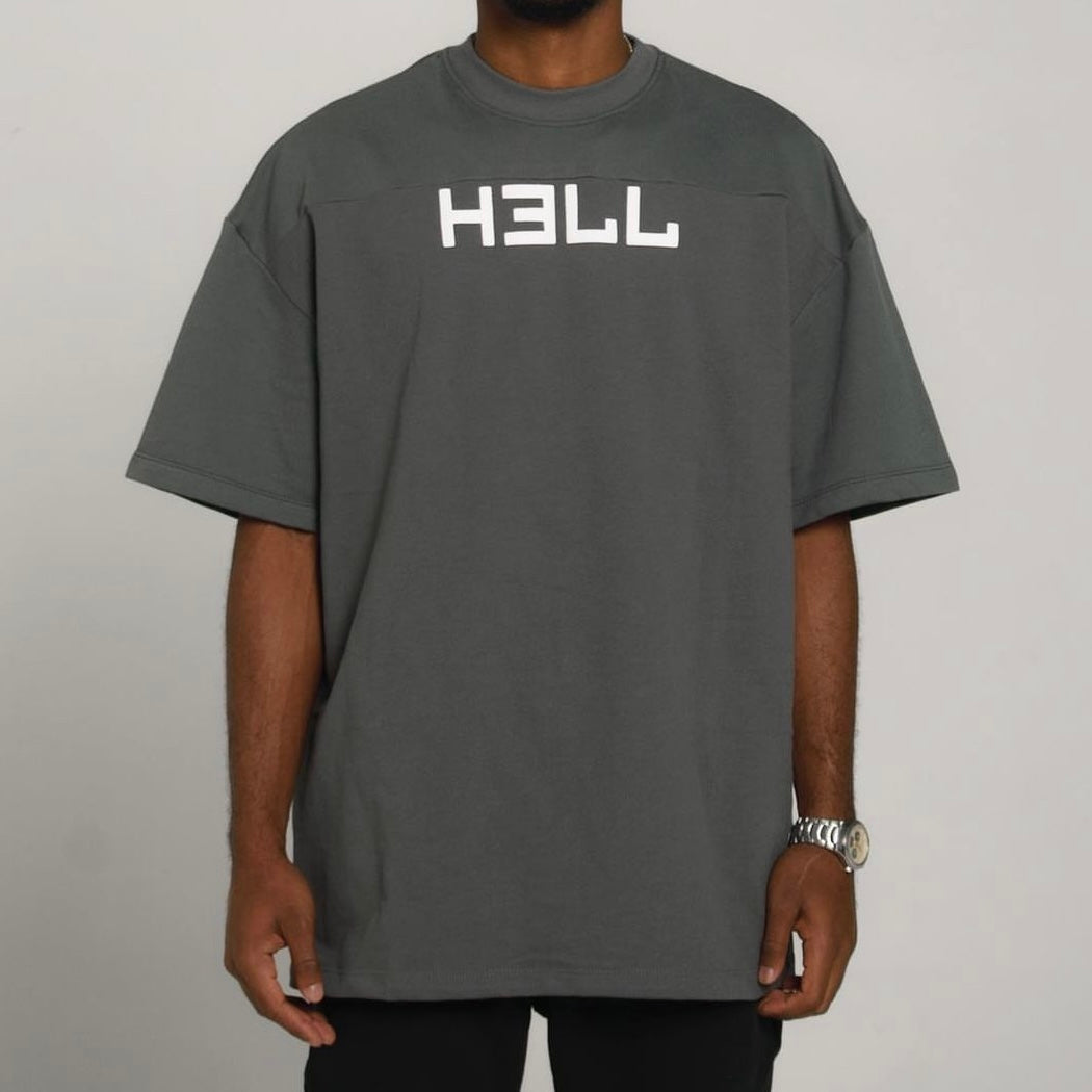 CAMISETA HELL CLASIC GRAY