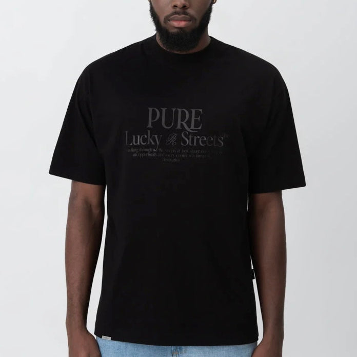 CAMISETA PURE LUCKY STREETS BLACK
