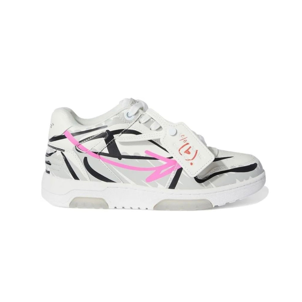 ZAPATOS OFF WHITE OUT OFFICE GRIS ROSADO