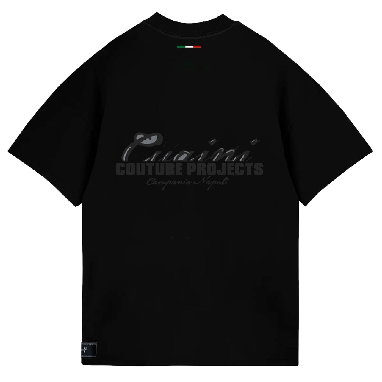 CAMISETA CUGINI ICARO NEGRA