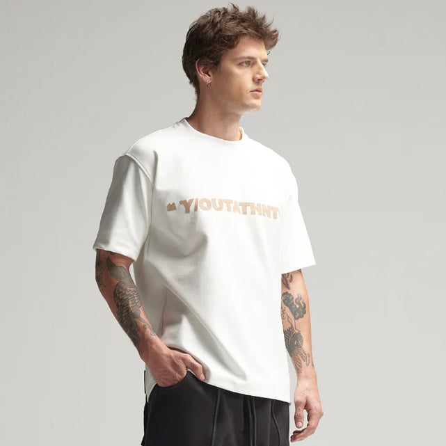 CAMISETA Y-OUT BLANCA SLOW MODE